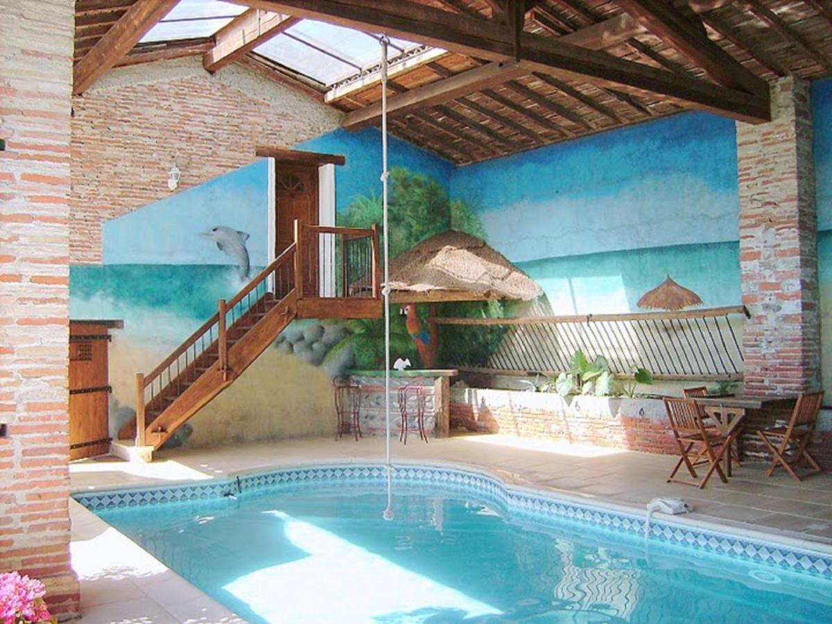 Studio Au Clos Saint Georges , Piscine Et Spa Kültér fotó